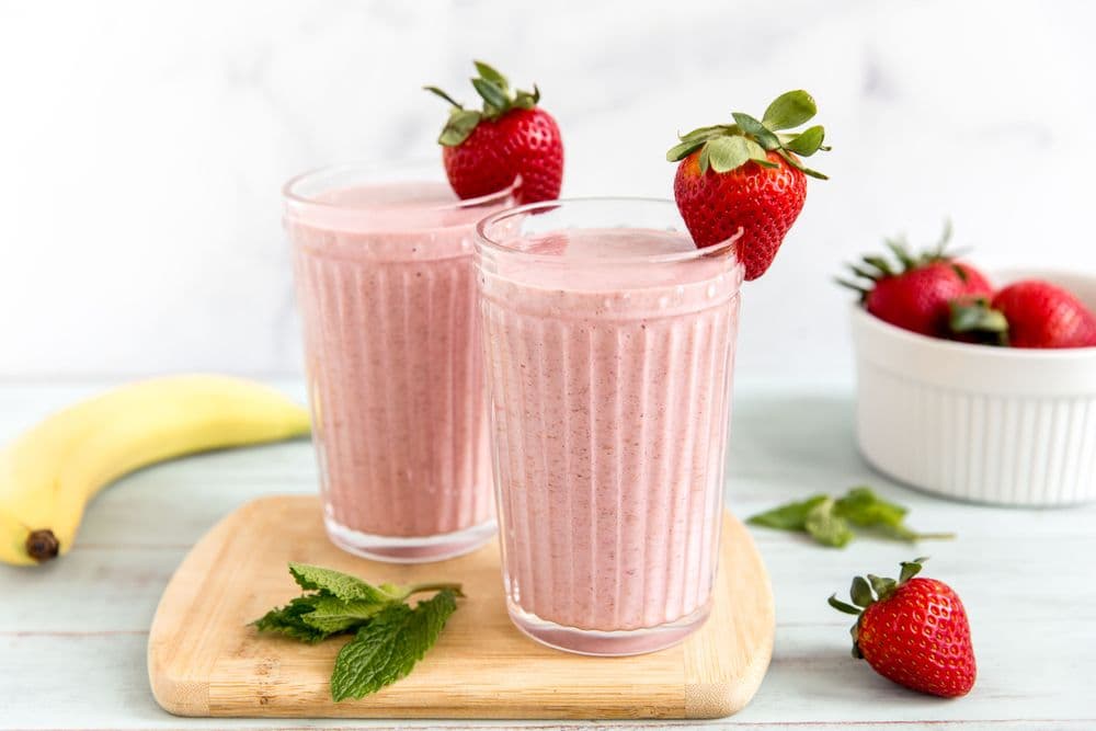 Energy Builder Strawberry Banana Smoothie