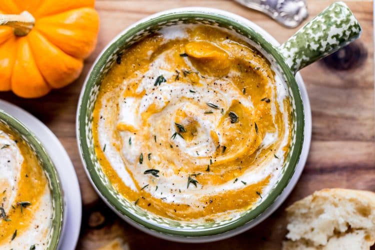 Creamy Pumpkin-Apple Soup